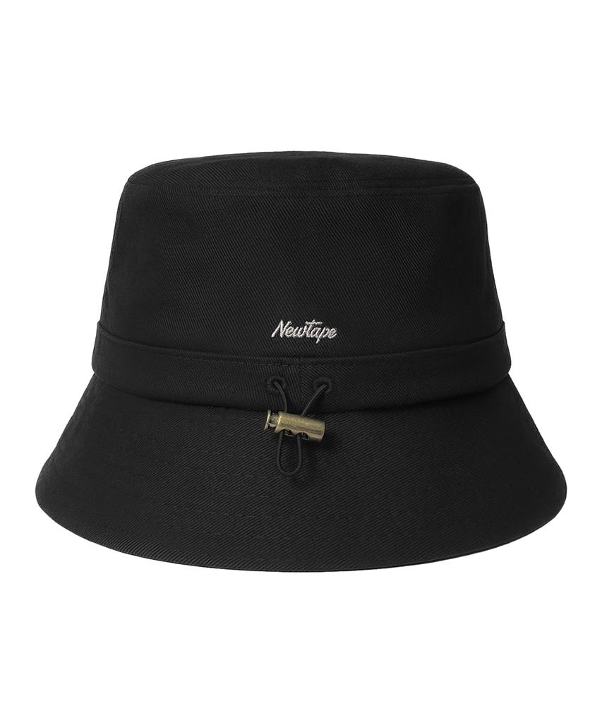 Nyuteib Overland String Big Head Bucket Hat - Black