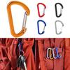 Outdoor Climbing Camping Stainless For MI-ni Carabiner Spring Hook Clip Keychain