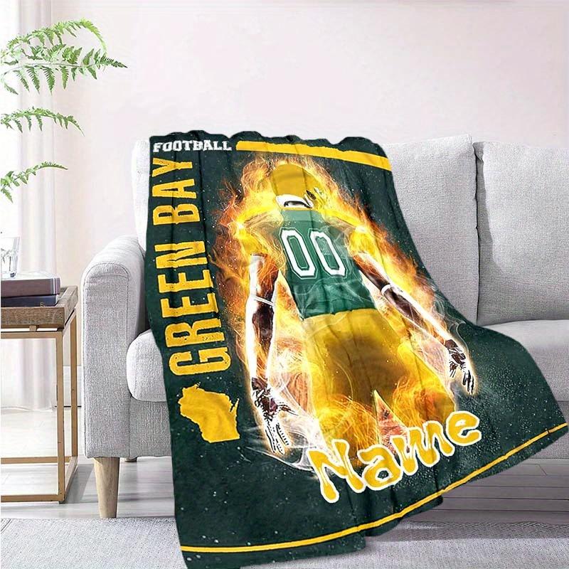 Fan Style Customize Your Name Blanket Warm Comfortable And Soft Blankets Are Suitable For Home Lunch Break Blanket Office Sofa Sofa Gift To Relatives