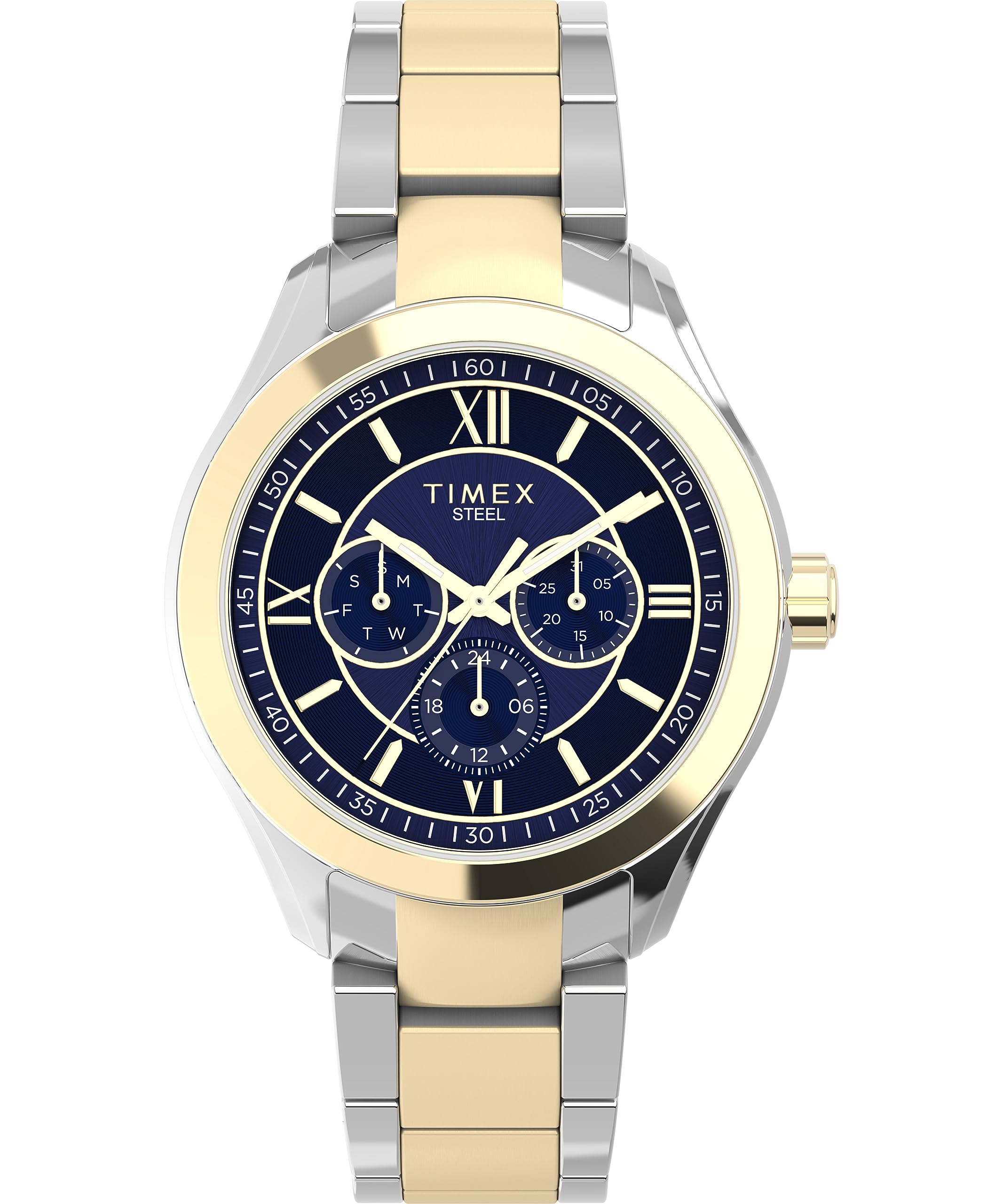 

Dress Watch Water Resistant for Daily Mineral Black Unisex [TIMEX] Quartz, Use, Glass, Dial, TW2V95500, [Authentic] чёрный