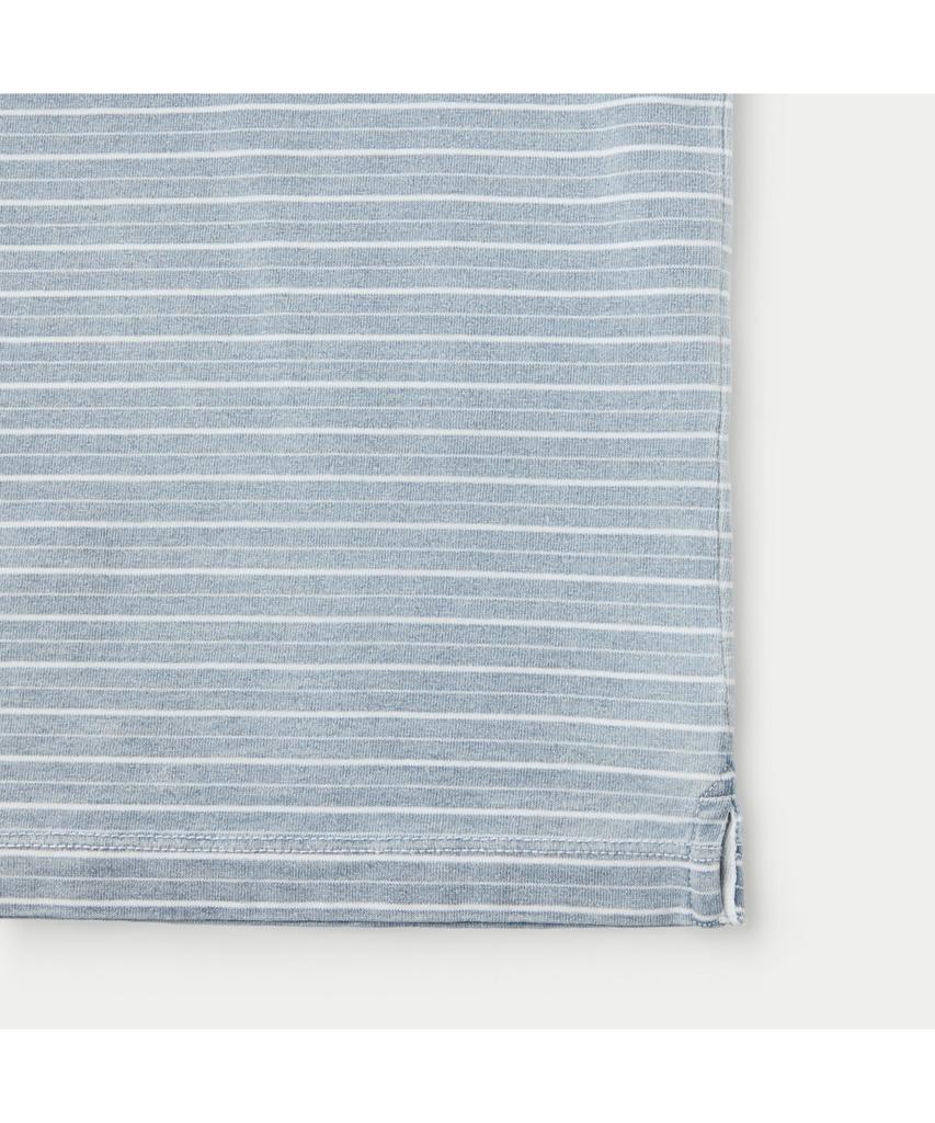 Silijeu Gradient Stripe Short Sleeve T-Shirt Satam26741Bux