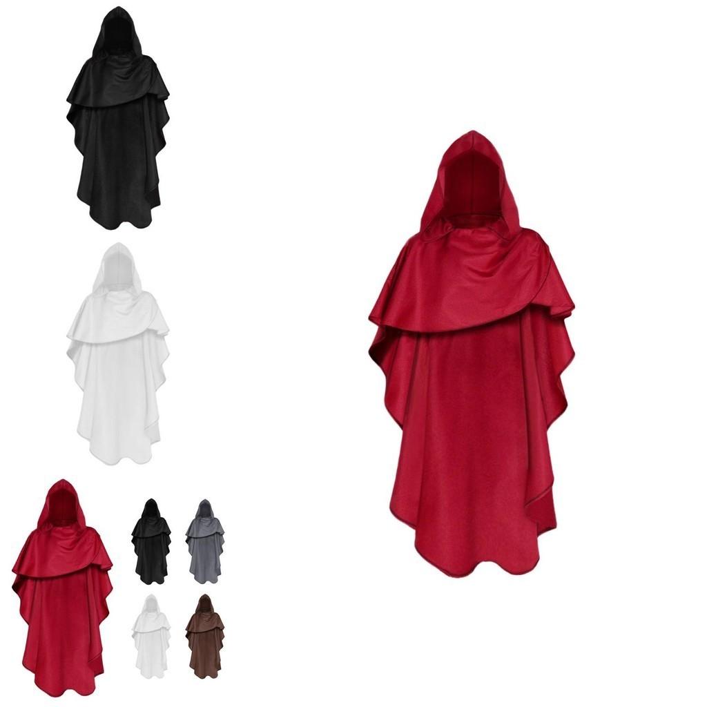 Stage Cloak Medieval Performance Cosplay Costume Polyester Halloween Party