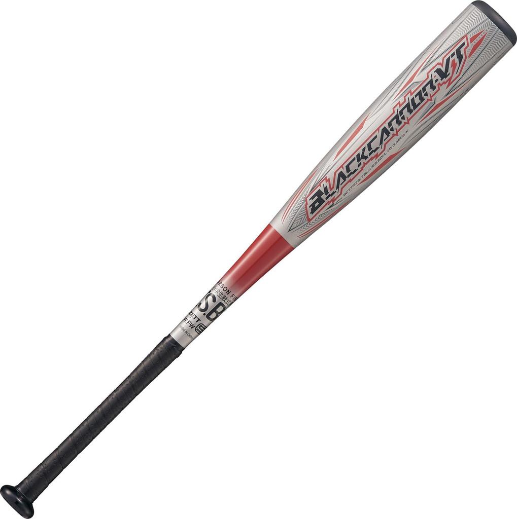 ZETT Youth Baseball Black Cannon FRP 560g Silver BCT71578 Bat, VT, (Carbon), 78cm, Average, (1300),
