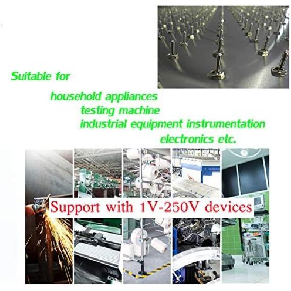 VONVOFF Toggle Switch,ON/Off SPST With Pre-Soldered Wires,3V/5V/12V/24V/72V/110V/220V/240V/ Mini Toggle Switches For Car,Truck, Light,Test