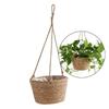 Home Decor Garden Plant Storage Basket Hanging Flower Pot Woven Indoor Outdoor Flower Pot Rack Lace Plant Hanger