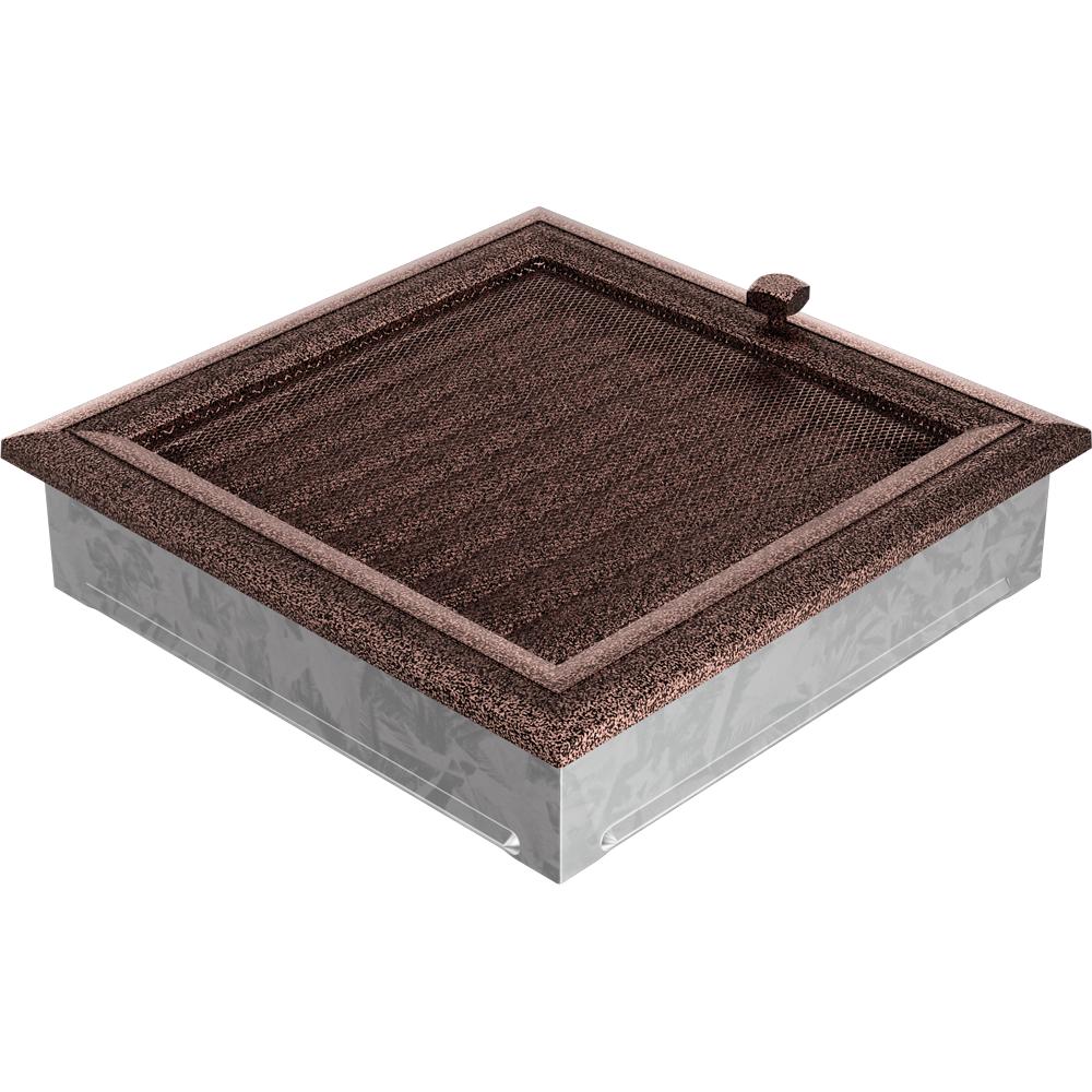 Vent Cover Oskar 22x22 galvanicky měděný lakovaný se žaluziemi