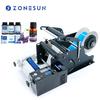 ZONESUN ZS-TB50SM Stolní poloautomatický etiketovací stroj na malé kulaté lahve