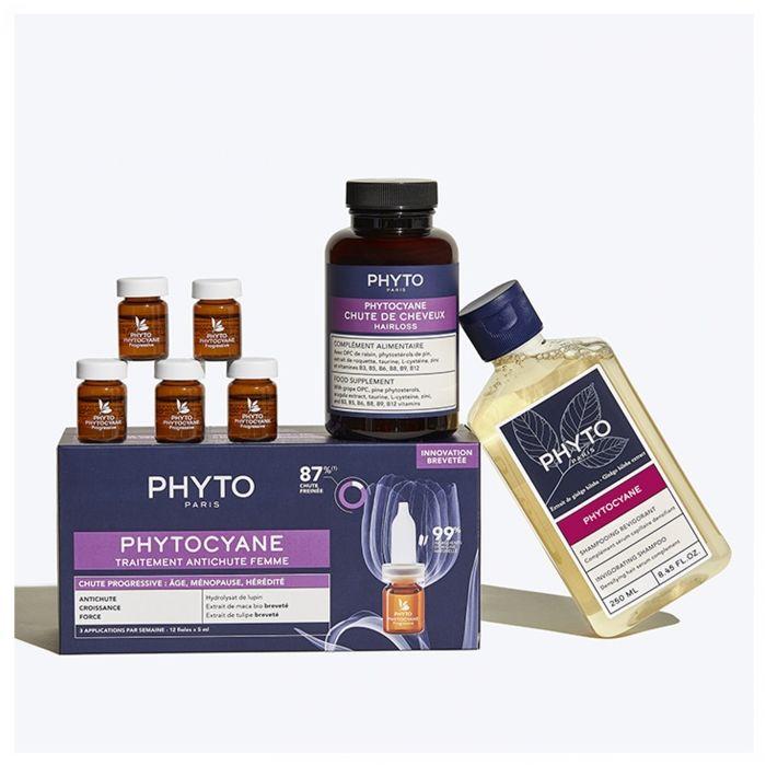 Phyto Phytocyane Complément Alimentaire Chute de Cheveux 84 Gélules