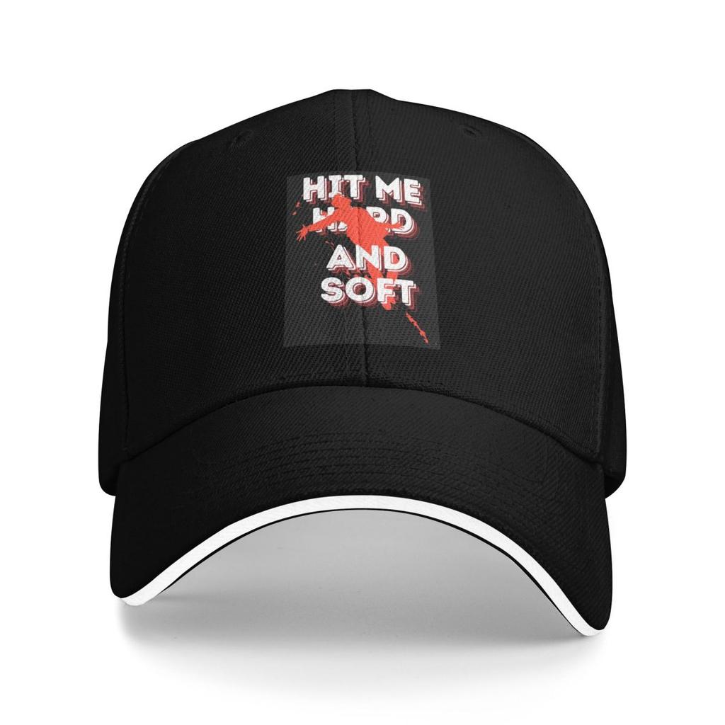 Hit Me Hard And Soft Billies Baseball Caps Snapback Baseball Hats Breathable Casual Casquette Outdoor for Men And Women