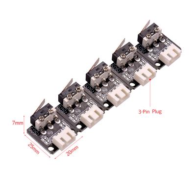 Aibecy 5 pezzi 3D Stampante Pezzi Finecorsa Finecorsa 3Pin per CR-10