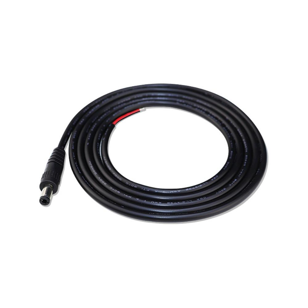 Copper Cord Power Supply Connector 18AWG Power Cable Male Female Connector Power Supply Connection