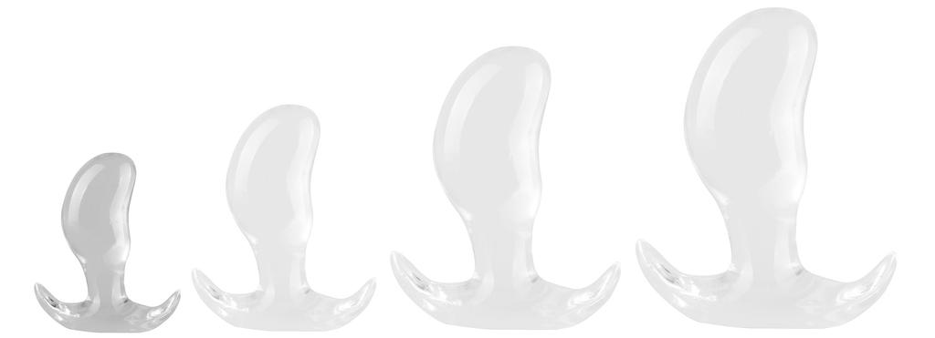 G-Spot Trainer Plug S 10 X 4.5cm Transparent - ClearlyHorny - Prostate Stimulators