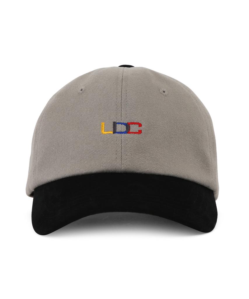 Eondeok Eonteulol Cotton Color Block Ball Cap Color Shadow / Classic Bb / Black Grey