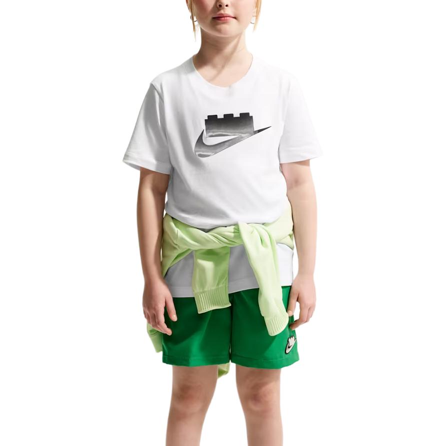 Nike × LEGO T-Shirt Collection Round Neck Pullover Printed Short Sleeve Kids tops IO1960-100