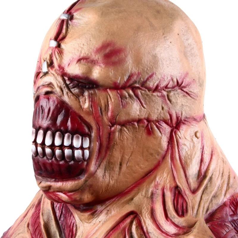 Halloween Zombie Cosplay Mask, Scary Tyrant, Horror Evil Mask, Nemesis Costume Props, Movie Resident