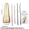 Handcrafted Shoe Repair Tools: Hook Awl Needle & Crochet Accessories