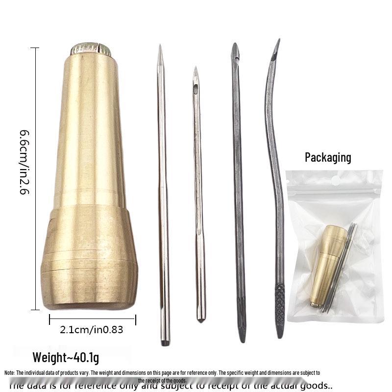 Handcrafted Shoe Repair Tools: Hook Awl Needle & Crochet Accessories