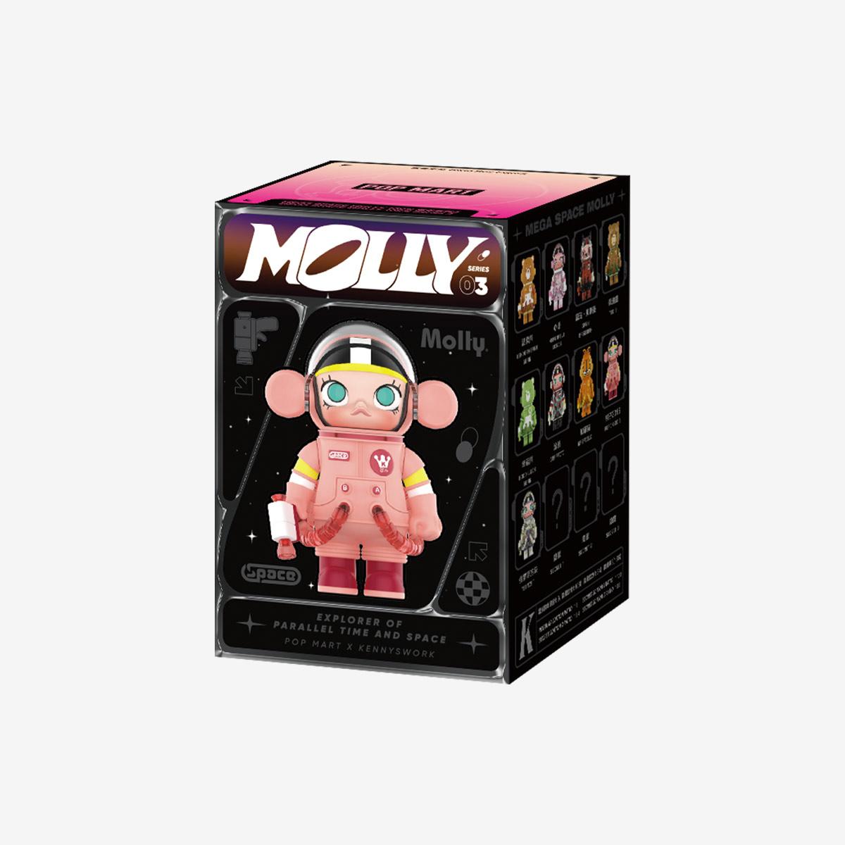 

POP MART MEGA SPACE MOLLY 100% Серия 3 Слепой бокс (Одинарная упаковка / Набор из 9 штук)