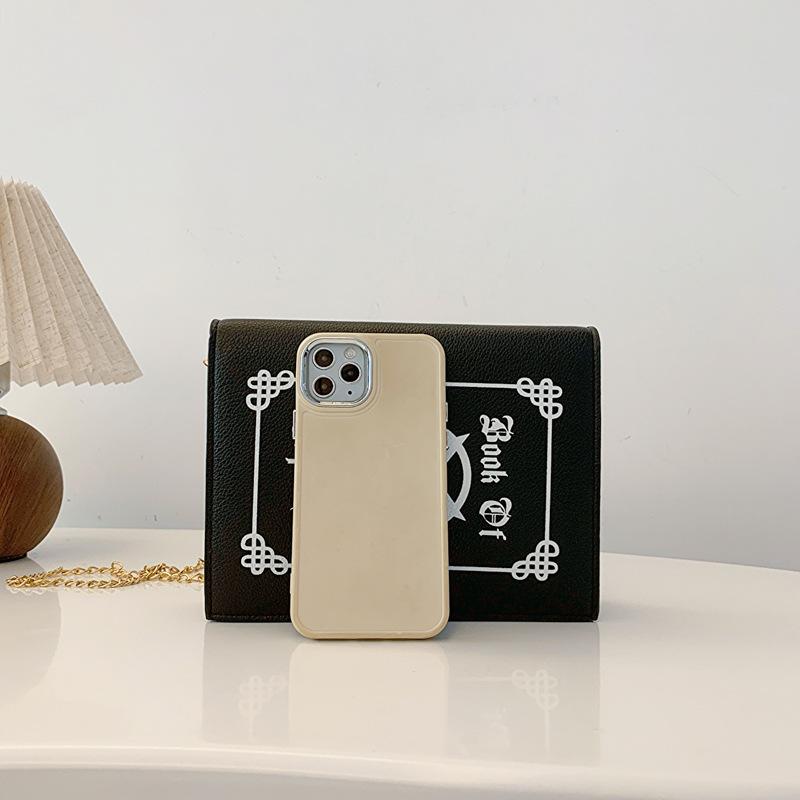 This Year's Stream Small Bag 2025 New Korean Version of Personality Funny Shoulder Bag Ins Internet Celebrity Women Messenger Small Square Bag