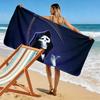 Grim Print Beach Towel, Large Soft Quick Dry Towel for Beach Camping Swimming