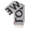 LOEWE Knit Scarves Women's Gray F811257X03AW24