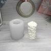 3d Cylindrical Sunflower Silicone Candle Mold Diy Craft Handmade Soap Cake Baking Fondant Chocolate Helianthus Mould