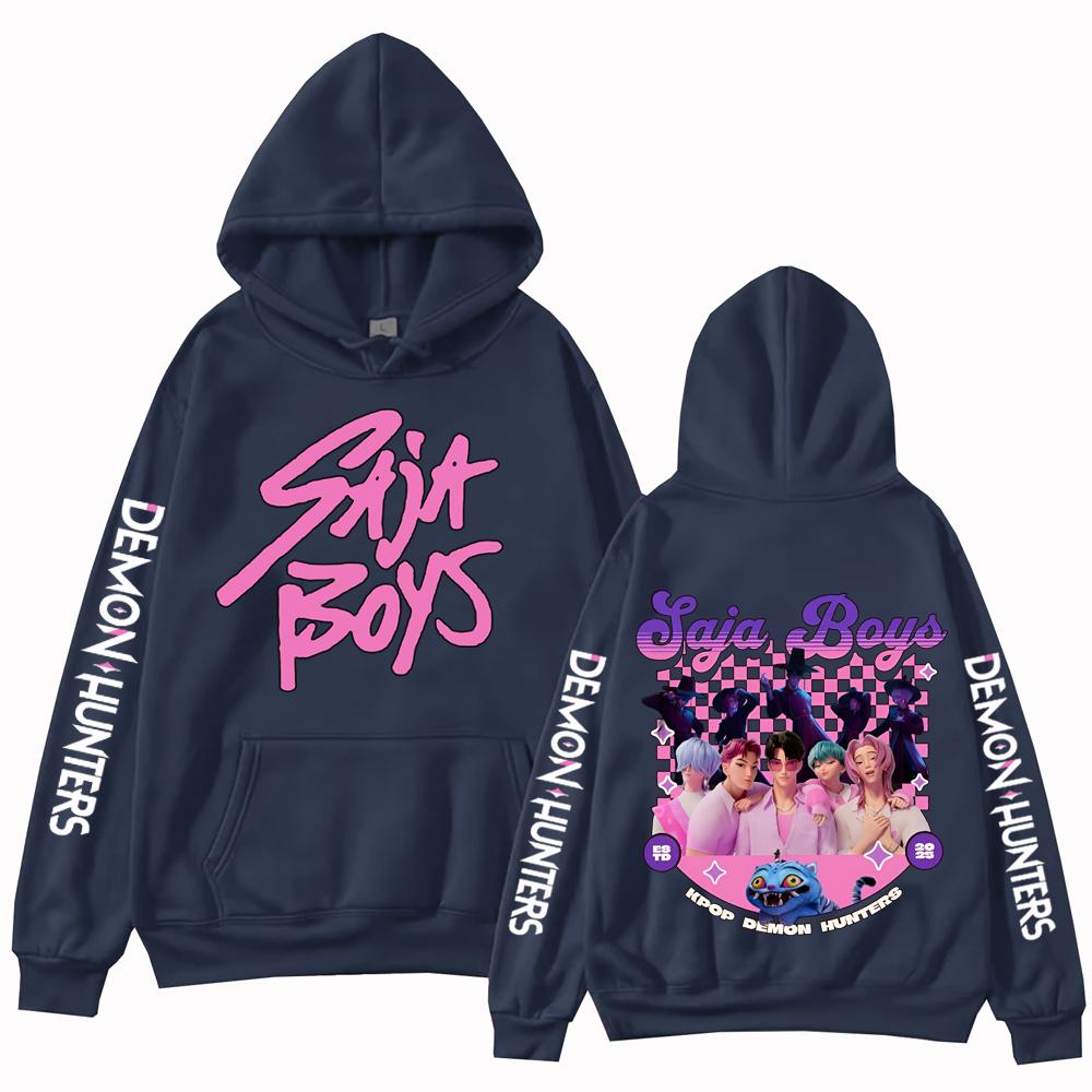 KPop Lovci démonů Saja Chlapecká mikina Harajuku Hip Hop Pulovr Topy Pánská a dámská mikina Dárek