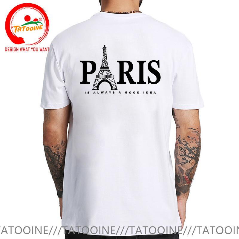 Unisexs PARIS Letter Pattern Print Cotton Tshirt Summer Loose Large Size casual Comfortable O Neck Short Sleeved Tshirt Tops Tee