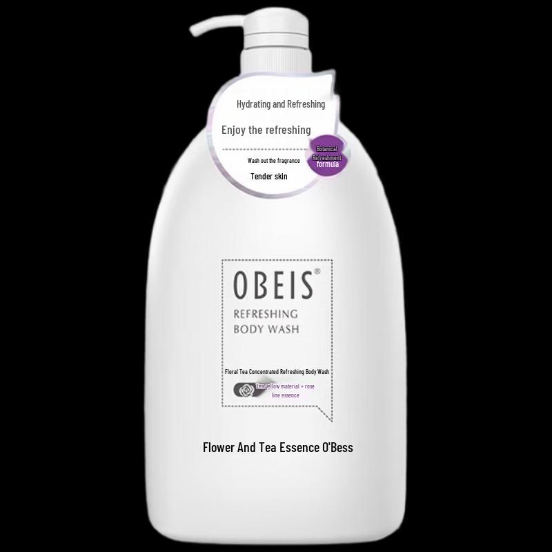 Obeis Floral Tea Extract Refreshing Shower Gel