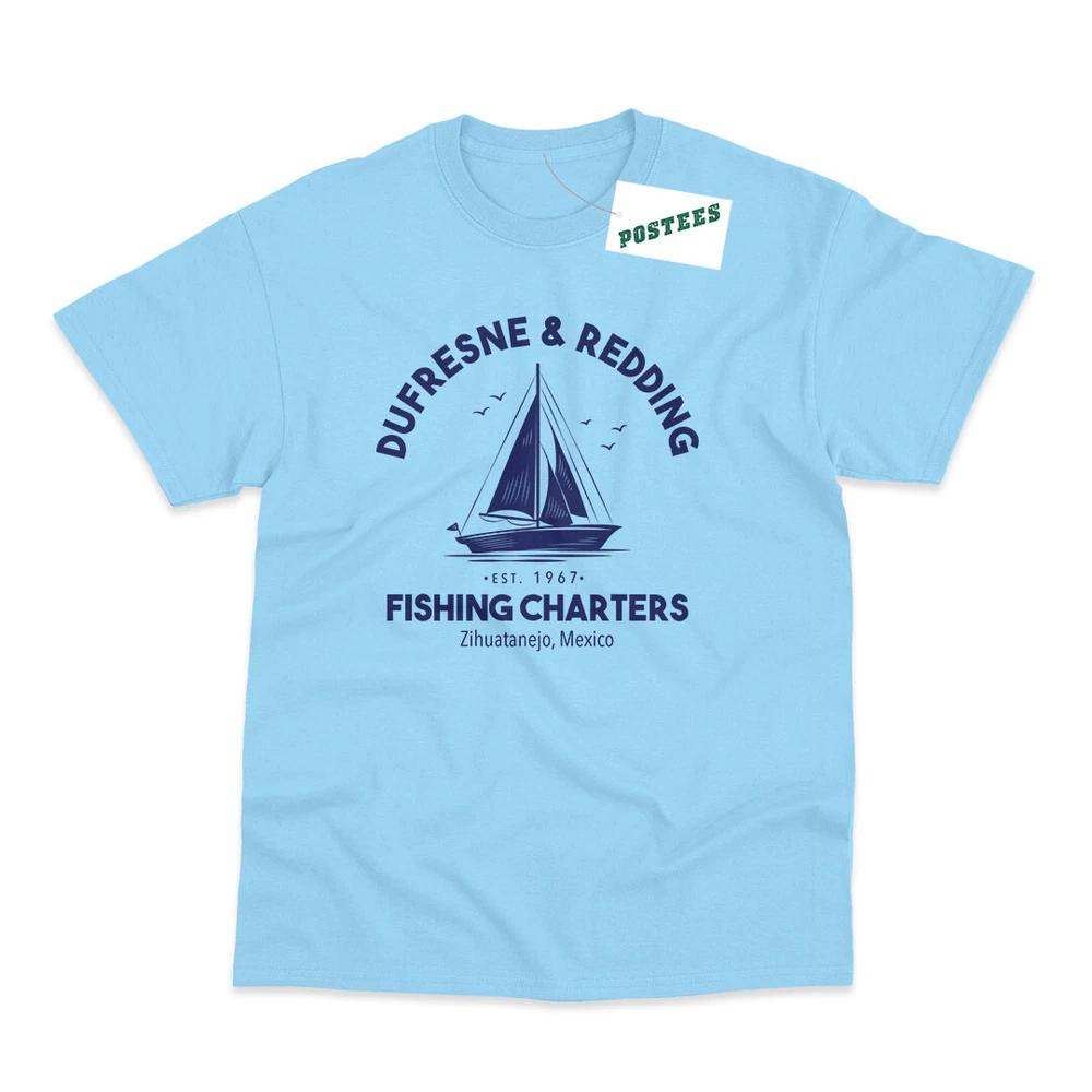 Dufresne Redding Fishing Inspired By Shawshank Redemption Printed TShirt S