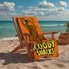 Ultra-Soft Beach Towel with Scooby-Doo Theme,Ideal for Pool - Camping, Diving - Perfect Travel Essential, Vibrant Beach Towel.