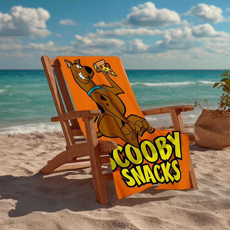 Ultra-Soft Beach Towel with Scooby-Doo Theme,Ideal for Pool - Camping, Diving - Perfect Travel Essential, Vibrant Beach Towel.