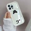 LZ12 Cat Cute Cartoon Clear Soft Wave Phone Cases for iPhone 15 13 Pro Max 12 Mini 14 8 Plus XS Max XR 6 Protection Back Cover