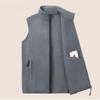 Polar Fleece Vest Men's Spring and Autumn Outer Wear Loose Large Size Outdoor Sports Fleece Vest Waistcoat Jacket Men