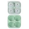 Reusable Golf Shape Ice Trays, Silicone Ice Mould, 4 Cavity Silicone Ice Ball Maker, Easy Release Ice Maker For Cocktails, Whiskey & Homemade Juice