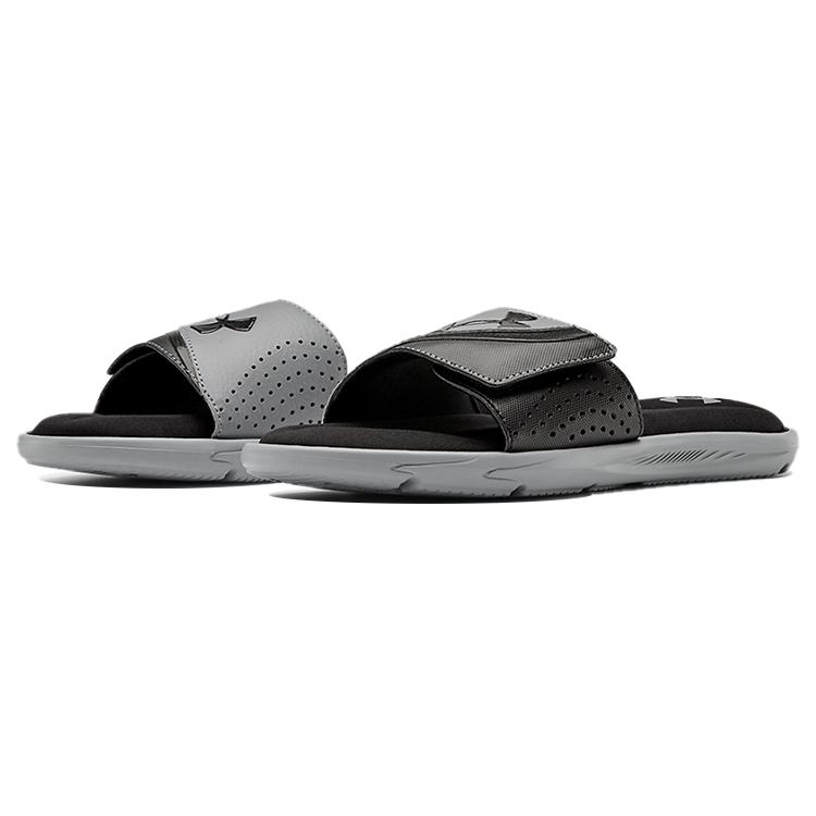 New Under Armour Ignite Vi Slide 'Black Steel' 3022711-002
