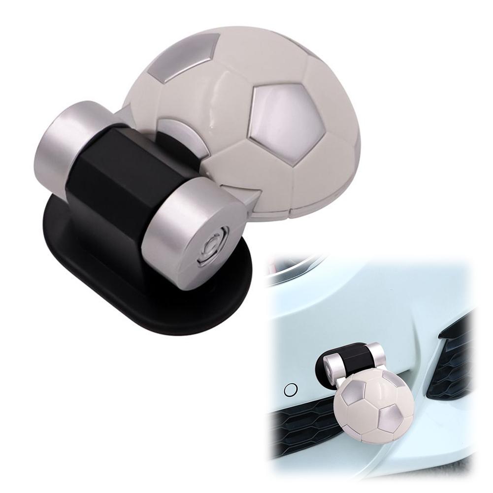 Universal Car Tow Hook, Soccer Football Shaped Decorative Tow Hook, Front And Rear Bumper Safety Tow Hook With 6-point Wrench