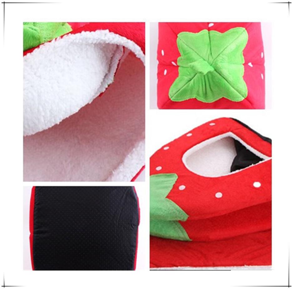 Jahodový pelíšek pro psy a kočky