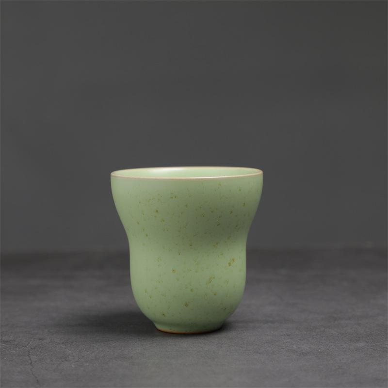 Retro Ceramic Master Cup Espresso Coffee Cup Household Afternoon Tea Small Cup Creative Kung Fu Teacup