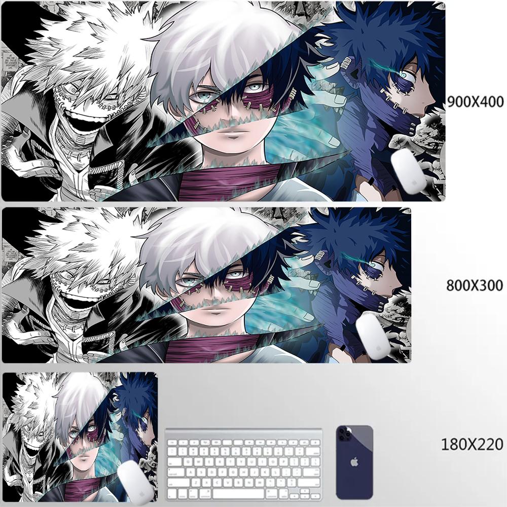 Academia All Might Anime My Hero Mouse Pad Xxl Gaming Accessories Office Gamer Keyboard Desk Mat NonSlip Laptop Anime Mousepad