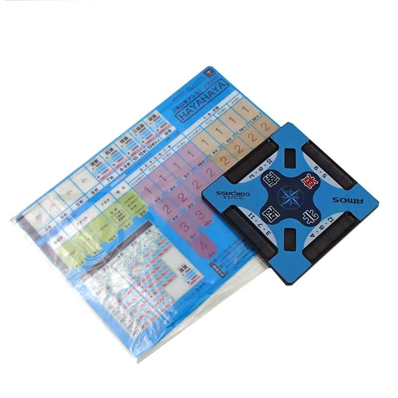 Handmade Mahjong Tile Set with Igo Lab Original Tile Large Mahjong Amos Taiyo Giken Strap, Tiles, MASTERS,