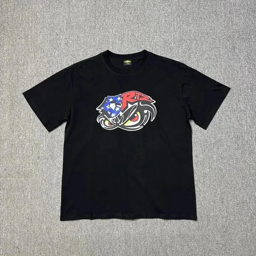 

Мужская Женская Мода 2024 Лето Уличная Одежда Футболка Люксовый Бренд Футболка с Коротким Рукавом Одежда Дизайнерская Футболка Хип-Хоп Топы Y2k Футболка S