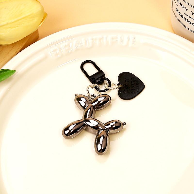 Design Bonbonfarbener Ballonhund Mädchen Schlüsselanhänger Kreativer Ballonhund Handykette Handtaschenschlüsselanhänger Zubehör Anhänger Spielzeug