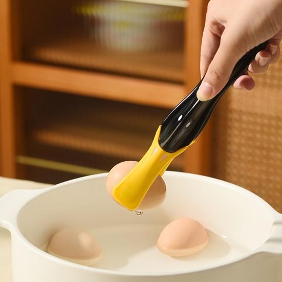 Duck-Shaped Silicone Food Tongs Heat-Resistant Kitchen Utensil for Grilling Baking Salad Non-Slip Scratch-Free Essential BBQ Accessory