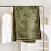 Retro Double-Sided Printing Imitation Cashmere Women'S Scarf Winter Fashion High Temperament Thickened Warm Versatile Shawl