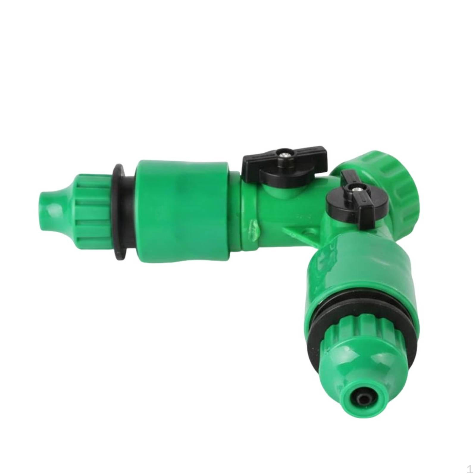 Irrigation Tubing Adapter Easy Installation Garden Hose Quick Connect for DIY