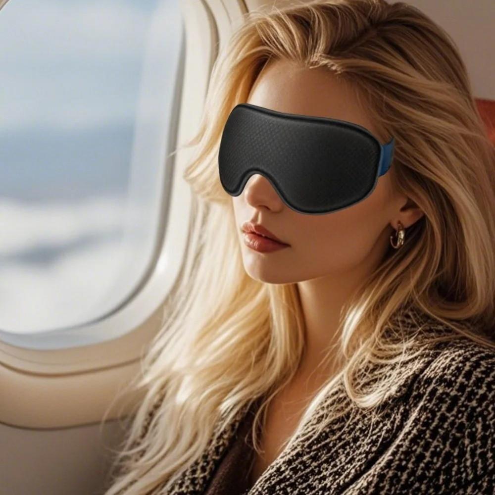 Breathable 3D Sleep Mask Slow rebound Sleeping Aid Eyepatch Blackout Eye Mask  Night
