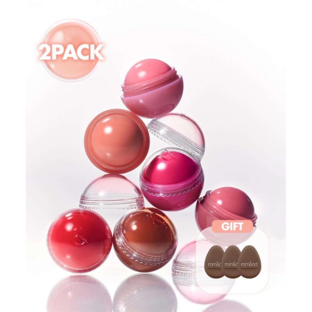 Rom Nd [2pack] Juicy R Cheek  + fingeR Puff 3p [Alkyring Project] 06 Bear Grape