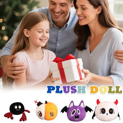 Plüschpuppe, Spielzeuggeschenk, Cartoon-Stil, Stoffpuppe für Kinder, Geschenkkissen für Kinder