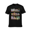 Fanfic Bookshelf  TShirt Work Style Casual TShirt